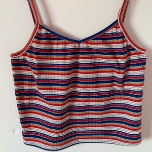Vintage striped tank top